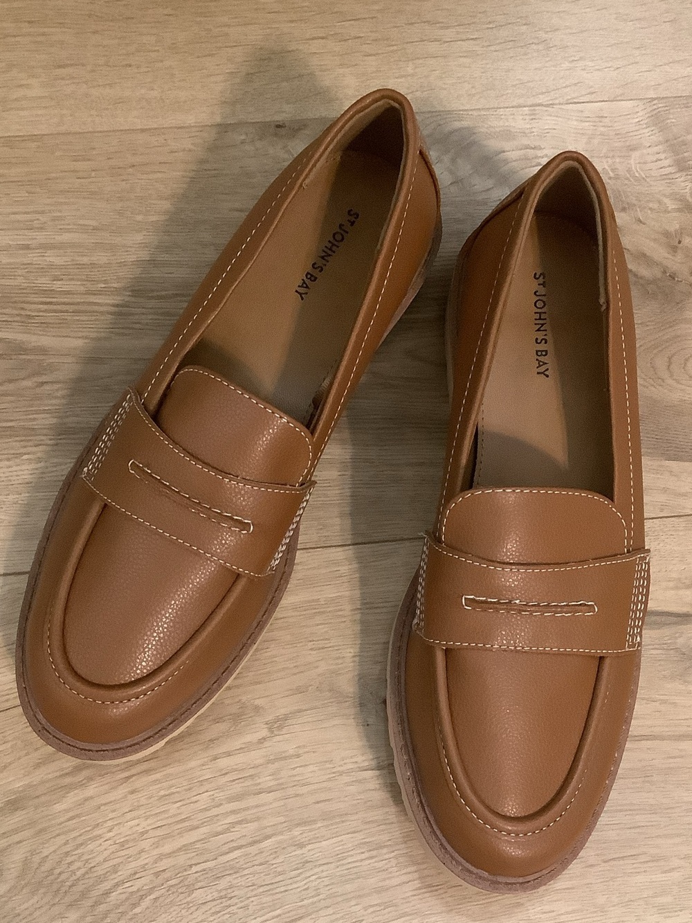 St. John's Bay Size 8 Landers Womens Moc Loafers. New No Box